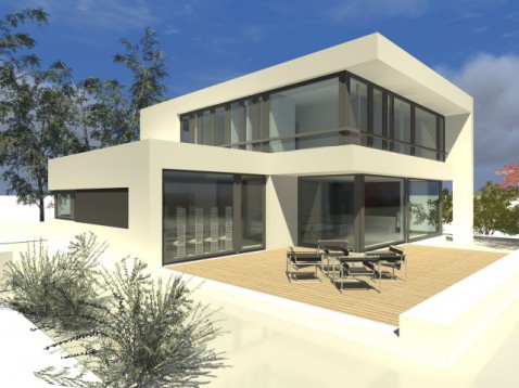 Foto : Moderne design woning